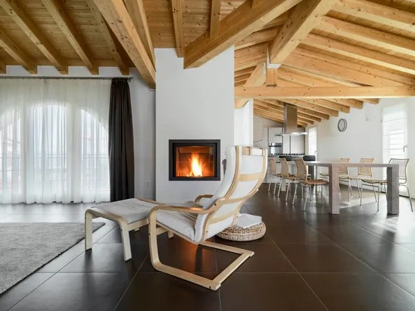 Charpente sur mesure pour villa dans les calanques, Marseille, ED Couverture